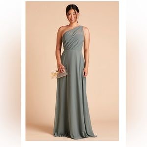 Birdy Grey bridesmaids Kira dress in Sea Glass